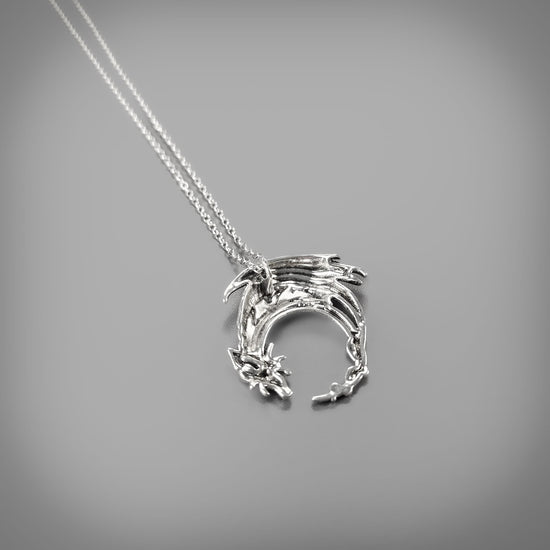 Coiled Dragon Pendant