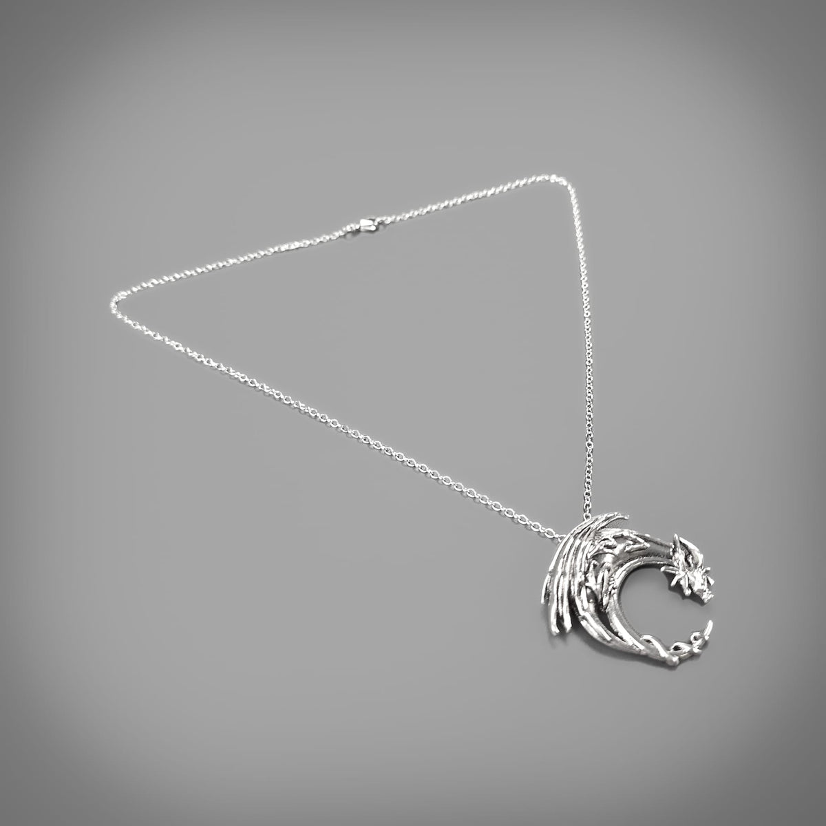 Coiled Dragon Pendant