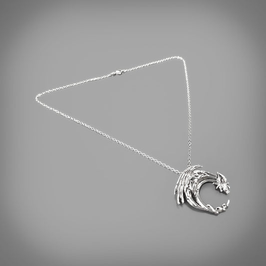 Coiled Dragon Pendant