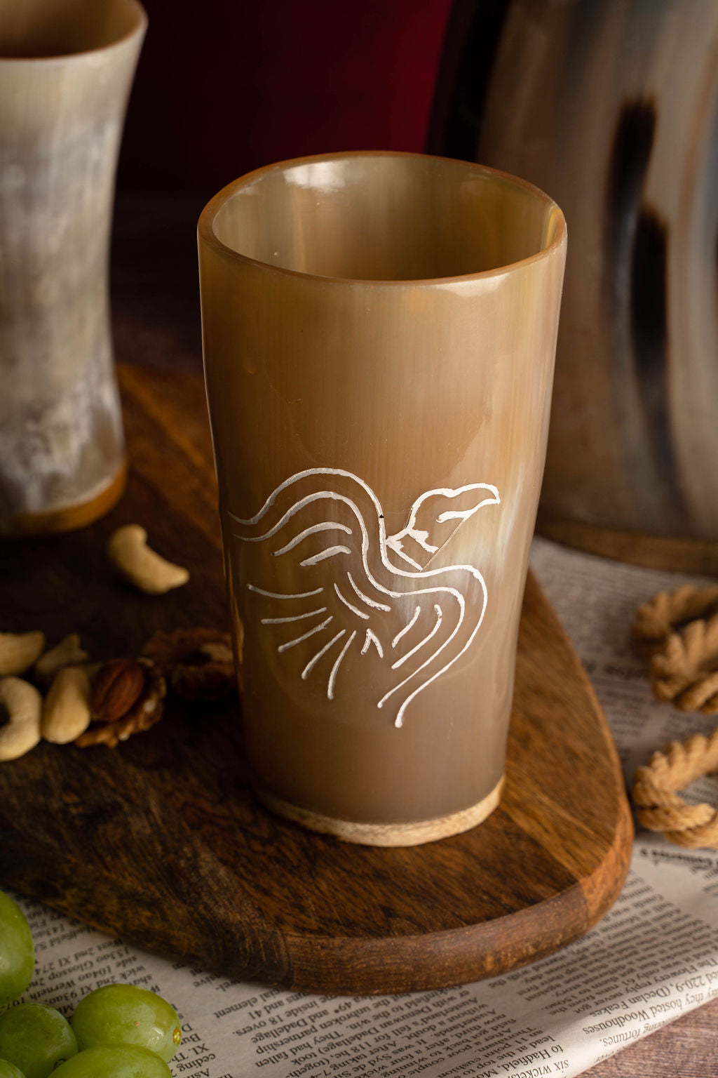 Odin's Raven Horn Mug