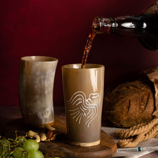 Odin's Raven Horn Mug