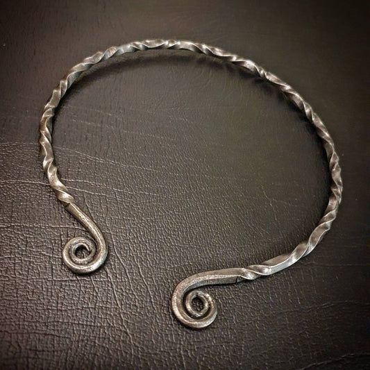 Hand Forged Neck Torc