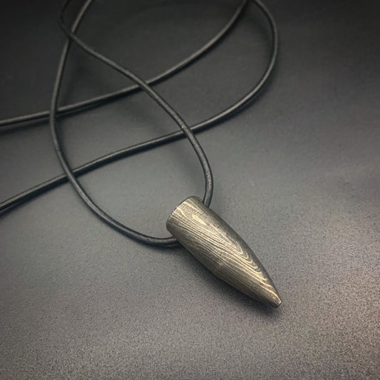 Damascus Bullet Pendant