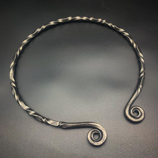 Hand Forged Neck Torc