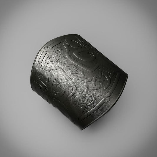 Mjolnir Leather Cuff