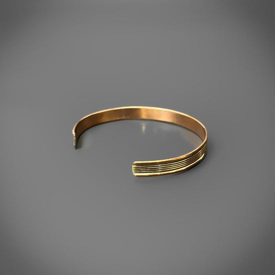Wire Copper & Brass Cuff