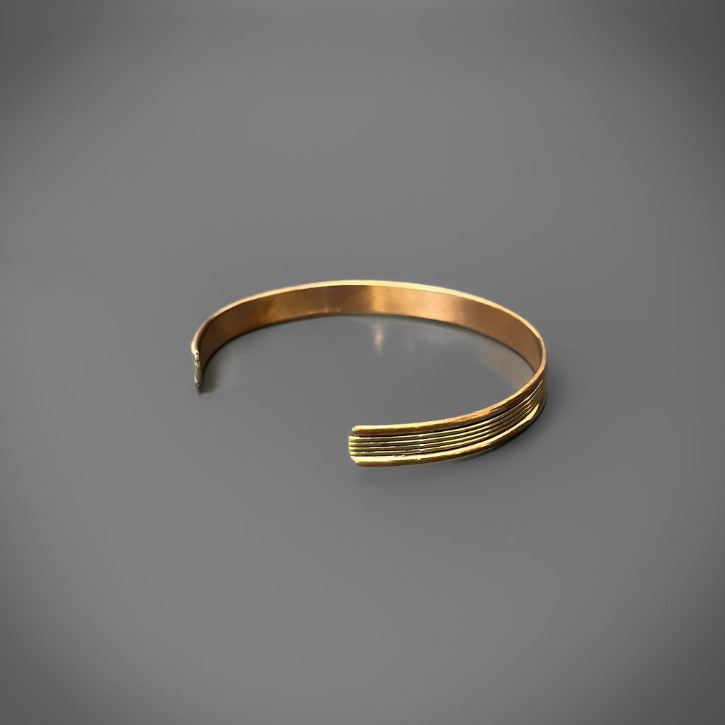 Wire Copper & Brass Cuff