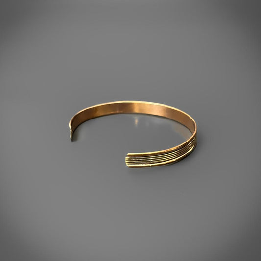 Wire Copper & Brass Cuff