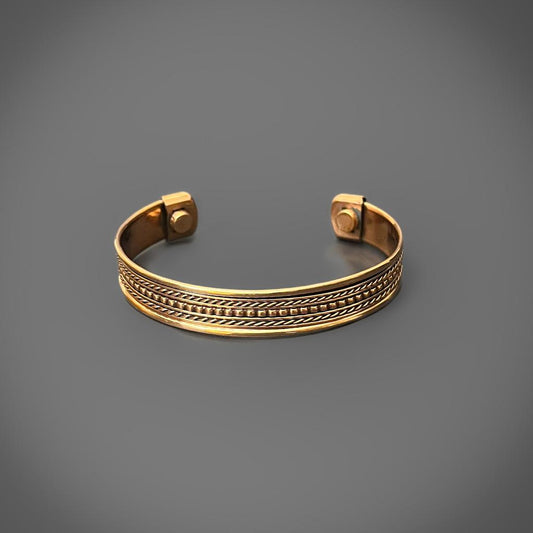 Decorated Copper Cuff