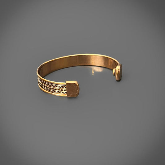 Decorated Copper Cuff