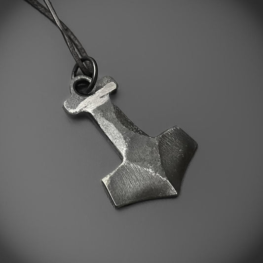 Forged Mjolnir Pendant