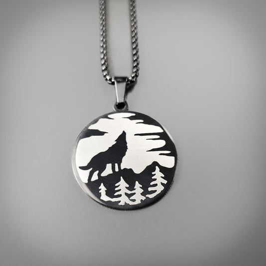 Howl at the Moon Pendant