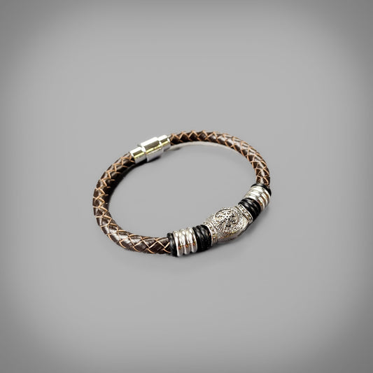 Vegvisir Wristband - Brown