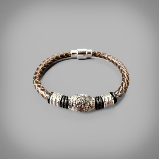 Vegvisir Wristband - Brown