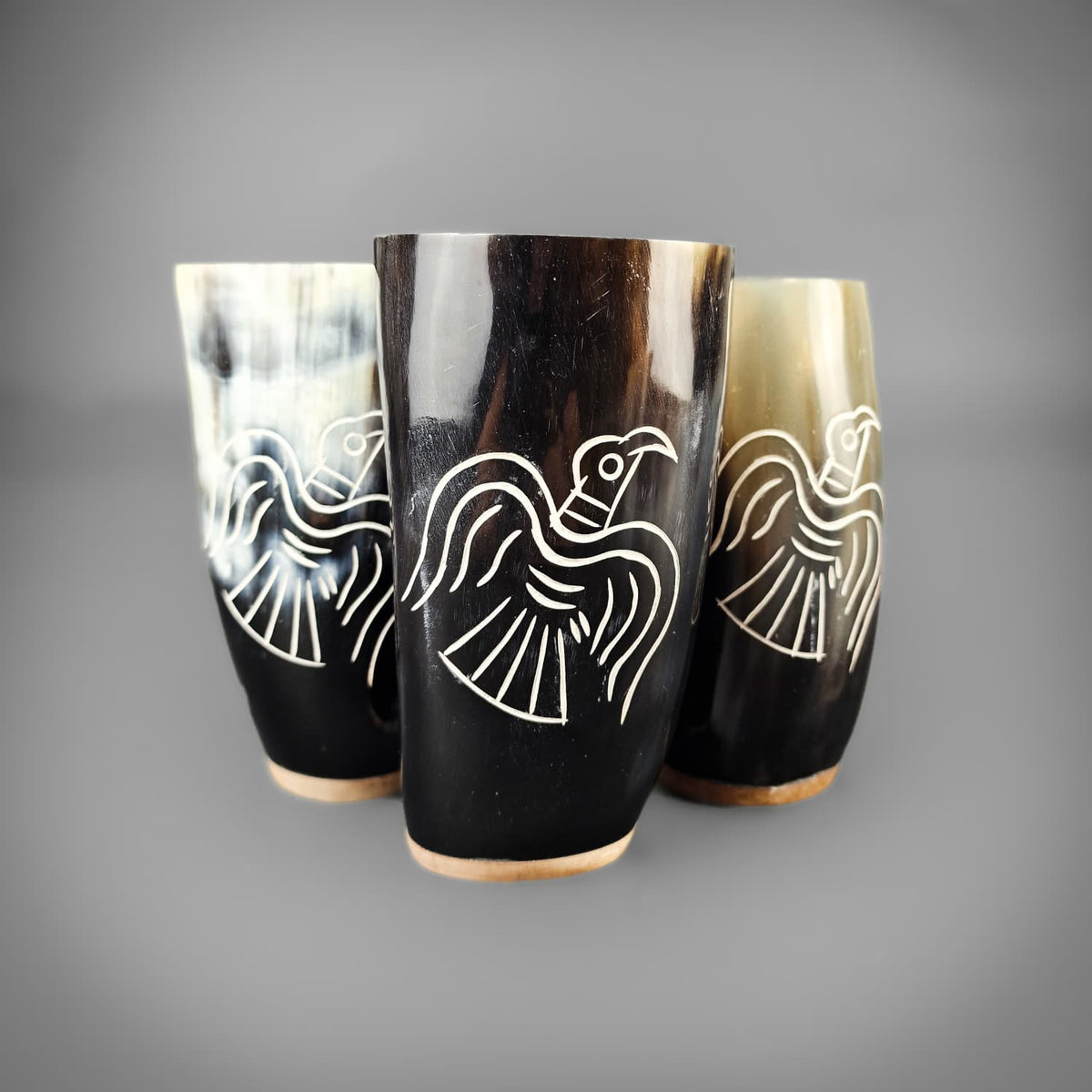 Odin's Raven Horn Mug
