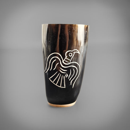 Odin's Raven Horn Mug