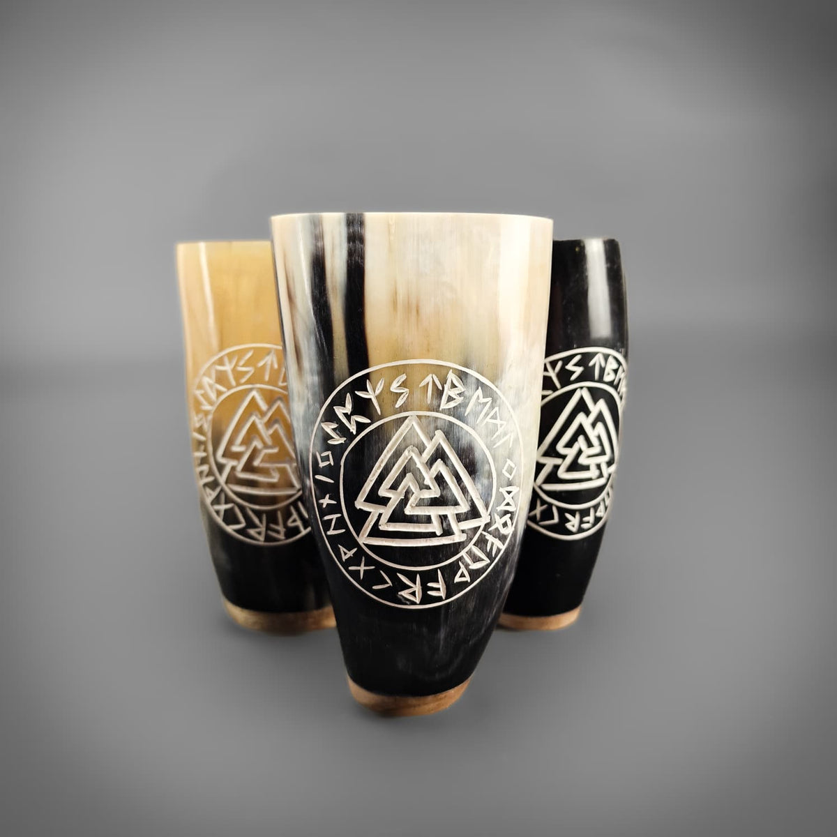 Valknut Horn Mug