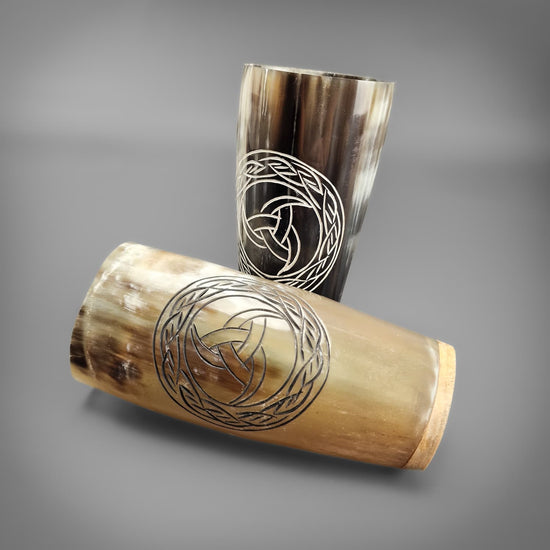 Triskele Horn Mug