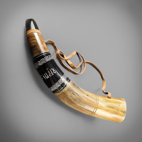 Carved War Horn