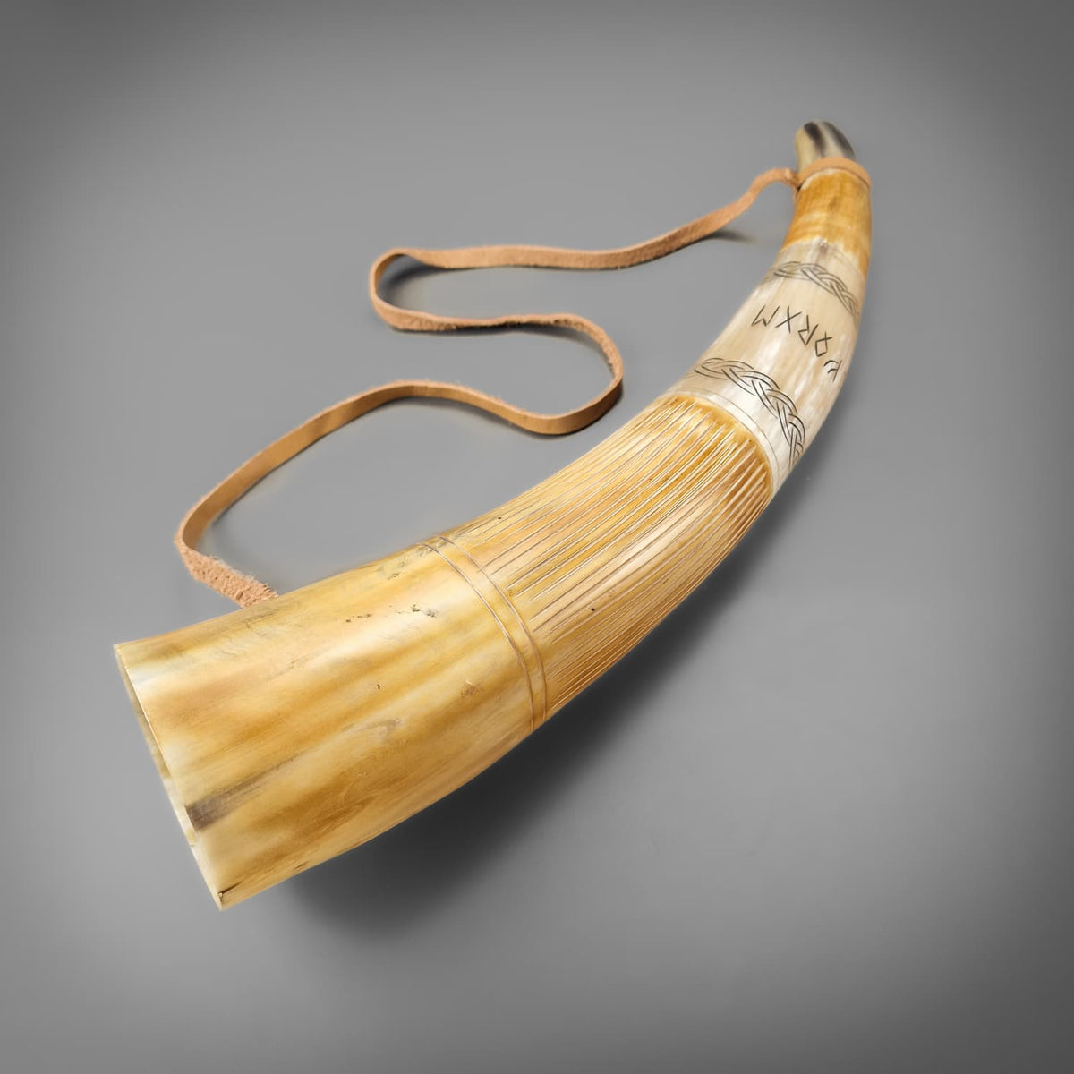 Carved War Horn