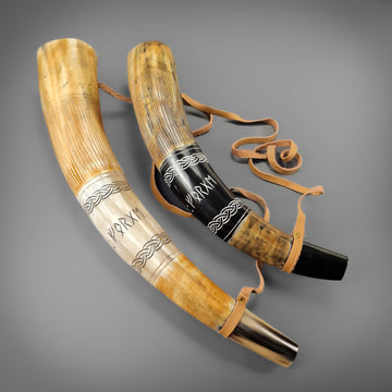 Carved War Horn