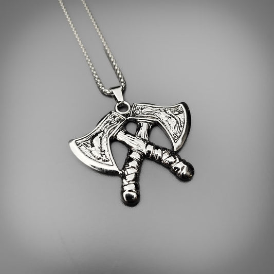 Twin Axe Pendant