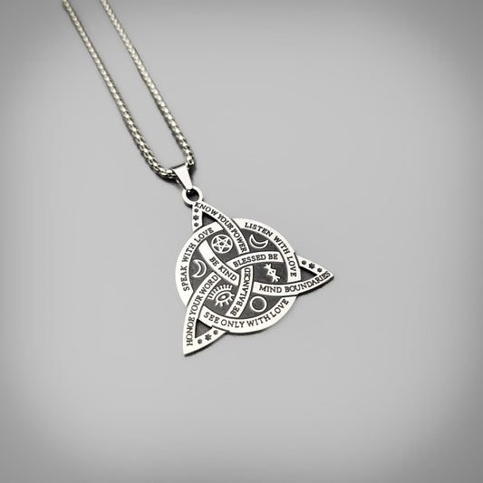 Moon Star Celtic Pendant - Seconds