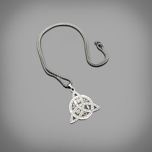 Moon Star Celtic Pendant - Seconds