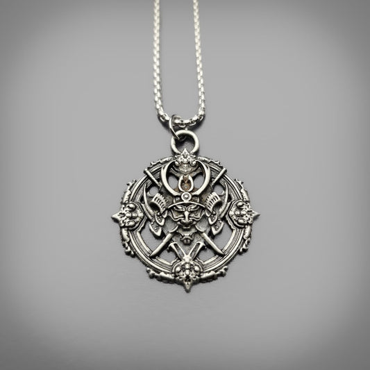 Samurai Demon Pendant