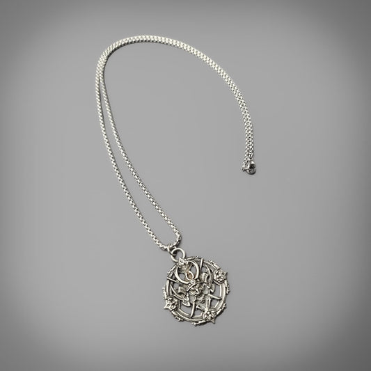 Samurai Demon Pendant