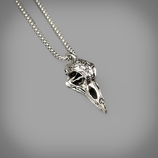 Raven Skull Pendant