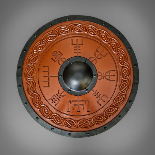 Vegvísir Shield - Trollkors
